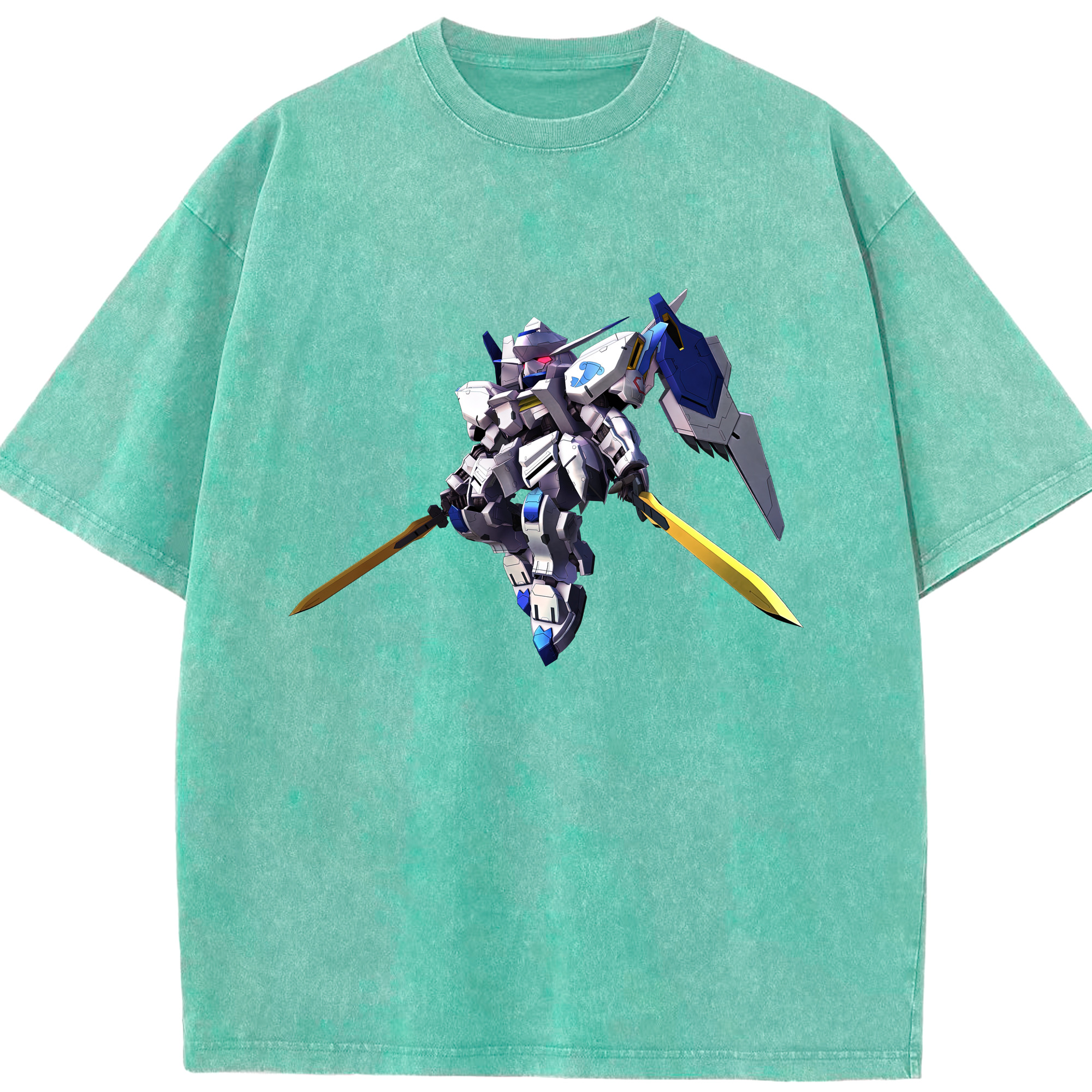 （画像用） 機動戦士ガンダム Mobile Suit Gundam 綿100% ヴィンテージ風 半袖Tシャツ（フロントプリント）